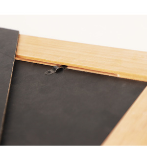 4x6 inch hiển thị đường cong rộng khuôn gỗ hạt treo tường gỗ hình ảnh khung bàn rắn khung ảnh bằng gỗ - Product Image 5