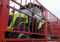 Tracteur agricole à roues Zoomlion RC904 90HP 4WD avec cabine et moteur diesel