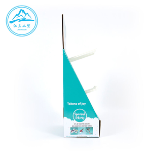 Présentoir de comptoir promotionnel en carton ondulé avec écran LCD pour sérum et crème visage, pelliculage mat, matériaux recyclés - Product Image 3