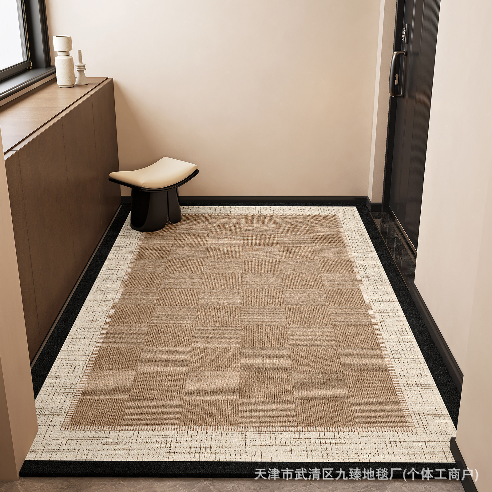 plaid light brown