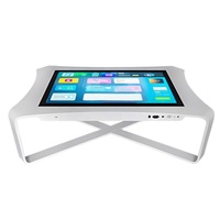 Table interactive tactile 43 pouces 4K HD LCD avec écran tactile, tube lumineux LED, étanche IP65, taille et couleur personnalisables, lisible en plein soleil