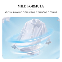Détachant de taches parfumé personnalisé, haute mousse, écologique, biodégradable, 50%-80% d'ingrédients actifs, parfum lavande, jetable pour le linge