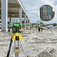 Niveau laser rotatif autonivelant Huepar Pro RL300HVG 360°, longue portée, transmetteur laser optique pour l'agriculture