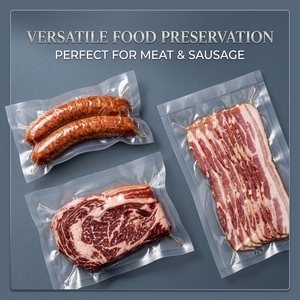 Bolsa de Vacío para Envasado al Vacío con Impresión Personalizada YOUYI, Nylon PE de Grado Alimenticio para Almacenamiento de <span class=keywords><strong>Carne</strong></span>, Pescado y Mariscos - Product Image 4