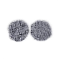 Accessoires pour microphone : Adaptateurs IP anti-vent et pompon en fourrure pour micro