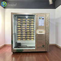 Armoire de stockage intelligente pour aliments prêts à consommer avec système de paiement, distributeur automatique de repas