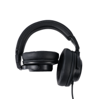 Headphone Studio Premium dengan Bantalan Telinga, Driver 50mm, Colokan 3.5mm/6.35mm, Headset Stereo Berkabel untuk DJ, Headphone Studio Rekaman