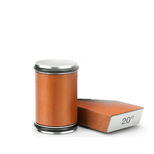 Afilador de cuchillos de rueda rodante de acero con piedra de afilar de cerámica de aleación de aluminio para exteriores con esmeril, caja de regalo de uso diario embalada - Product Image 1