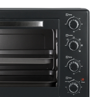 Raf Brand 60L Tragbarer großer Tischbackofen mit Kochplatte für Zuhause