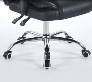 Chaise pivotante ergonomique en PU à dossier haut moderne Chaise de bureau de style élévateur Conception pivotante pour mobilier de bureau - Product Image 6