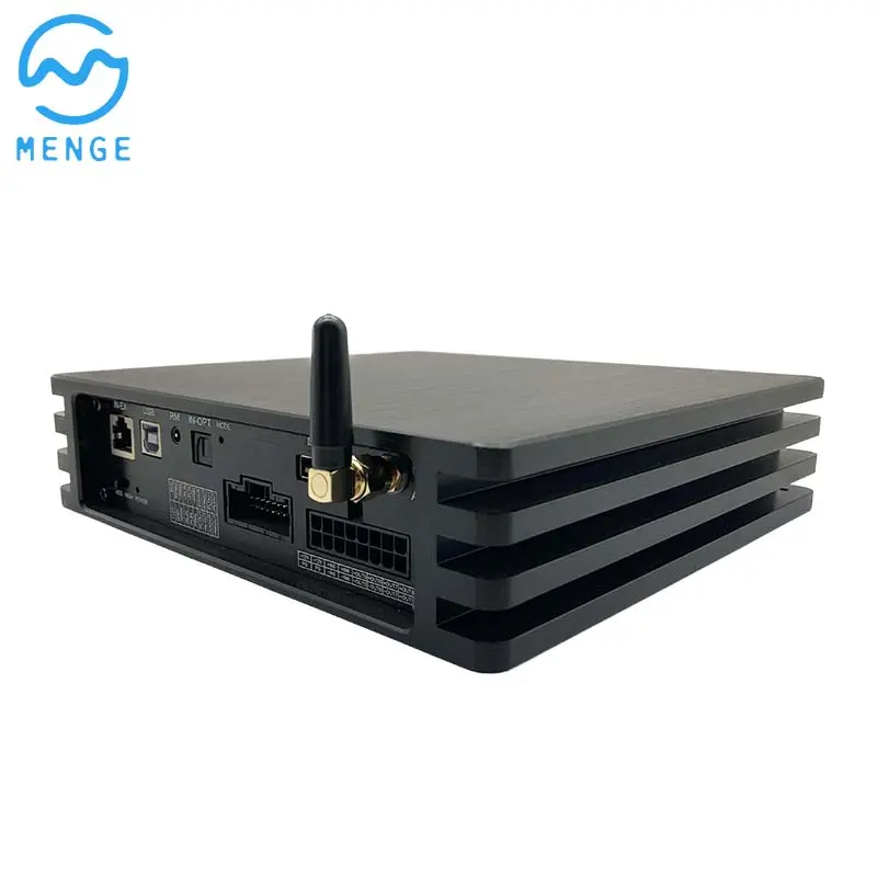 AndeSing 240 WATTS AMP Klasse AB Autoaudio Stereo-Verstärker Hochleistungs-Aluminiumlegierung Heatsink Bedienung Fernbedienung Ein-/Aus-Schaltung