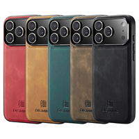 Coque de téléphone pour iPhone 18 Pro Max, effet givré, charge magnétique sans fil, simili cuir, compatible avec iPhone 17 Air, 16 Plus, 15 Pro, 14, 13, 12