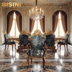 <span class=keywords><strong>Fauteuil</strong></span> <span class=keywords><strong>de</strong></span> salle à manger palacieux en chêne massif avec motif couronne doré à la main et chaises <span class=keywords><strong>de</strong></span> salle à manger sur mesure en <span class=keywords><strong>velours</strong></span> <span class=keywords><strong>bleu</strong></span> vintage pour les intérieurs <span class=keywords><strong>de</strong></span> châteaux - Product Image 2