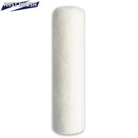 Rouleau à peinture industriel de qualité OEM personnalisé, 10 pouces (250 mm), blanc, en fausse laine, avec manche de 38 mm, à dégagement rapide, poils de 8 mm, 3