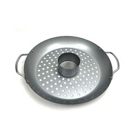 Support vertical de rôtissoire de poulet de canette de bière de Offre Spéciale support de rôtissoire de BBQ d'acier inoxydable pour le fumoir ou le four de gril