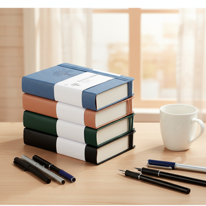 ए 5 खाली नोटबुक यात्रा स्टाम्प ड्राइंग हाथ खाता है जो उच्च उपस्थिति स्तर के छात्र स्ट्रैप मेमो बुक - Product Image 4