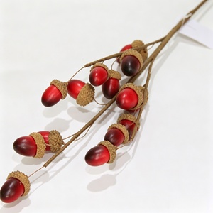 Lifelike Handmade Artificial Pine Nuts Christmas <strong>Acorn</strong> Picks Fall Bouquet Decor - Product Image 1