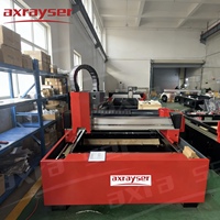 Découpeuse laser à fibre CNC Axrayser 3116, table simple, refroidissement par eau, équipée du système de contrôle Cypcut