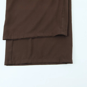 <span class=keywords><strong>Pantalon</strong></span> plissé à taille cintrée personnalisé pour femme, collection Printemps 2026 - Style vintage décontracté, couleur unie, OEM/ODM par une usine de vêtements chinoise - Product Image 6