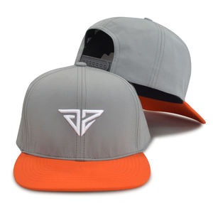 Casquettes Snapback Y2K Hip Hop à Visière Plate en Polyester Ottoman avec Broderie 3D Personnalisée et Blocs de Couleurs pour le Quotidien et le Streetwear, Casquettes Six Panneaux - Product Image 2