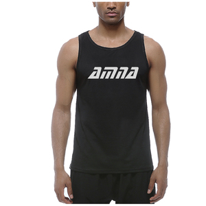 Camiseta sin mangas de alta calidad para hombre, chaleco liso de Fitness para gimnasio, Color personalizado - Product Image 4