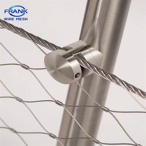 Maille de câble métallique en acier inoxydable 304 316 / Maille de protection pour zoo / Maille de sécurité pour garde-corps de balcon - Product Image 3