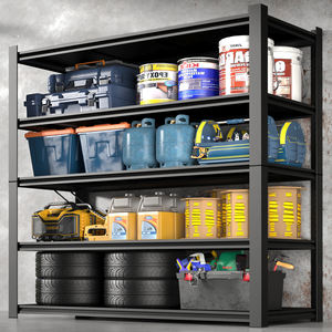 Étagères de garage US Spot Étagères en métal industriel Étagère en acier à usage moyen Étagère sans boulon Étagère de stockage d'entrepôt - Product Image 4