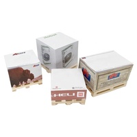 Vente chaude Cadeaux d'entreprise personnalisés, bloc-notes cube créatif de bureau Briques en papier exquises Briques en papier créatives