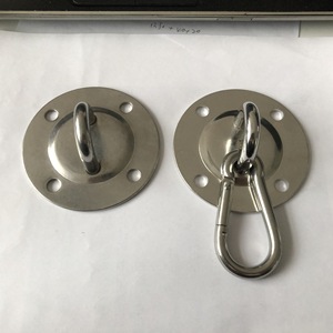 Stainless Steel Mounting Plate Kit For Aerial Yoga Swing 20kg Capacity Durable <b>Hardware</b> - Product Image 2