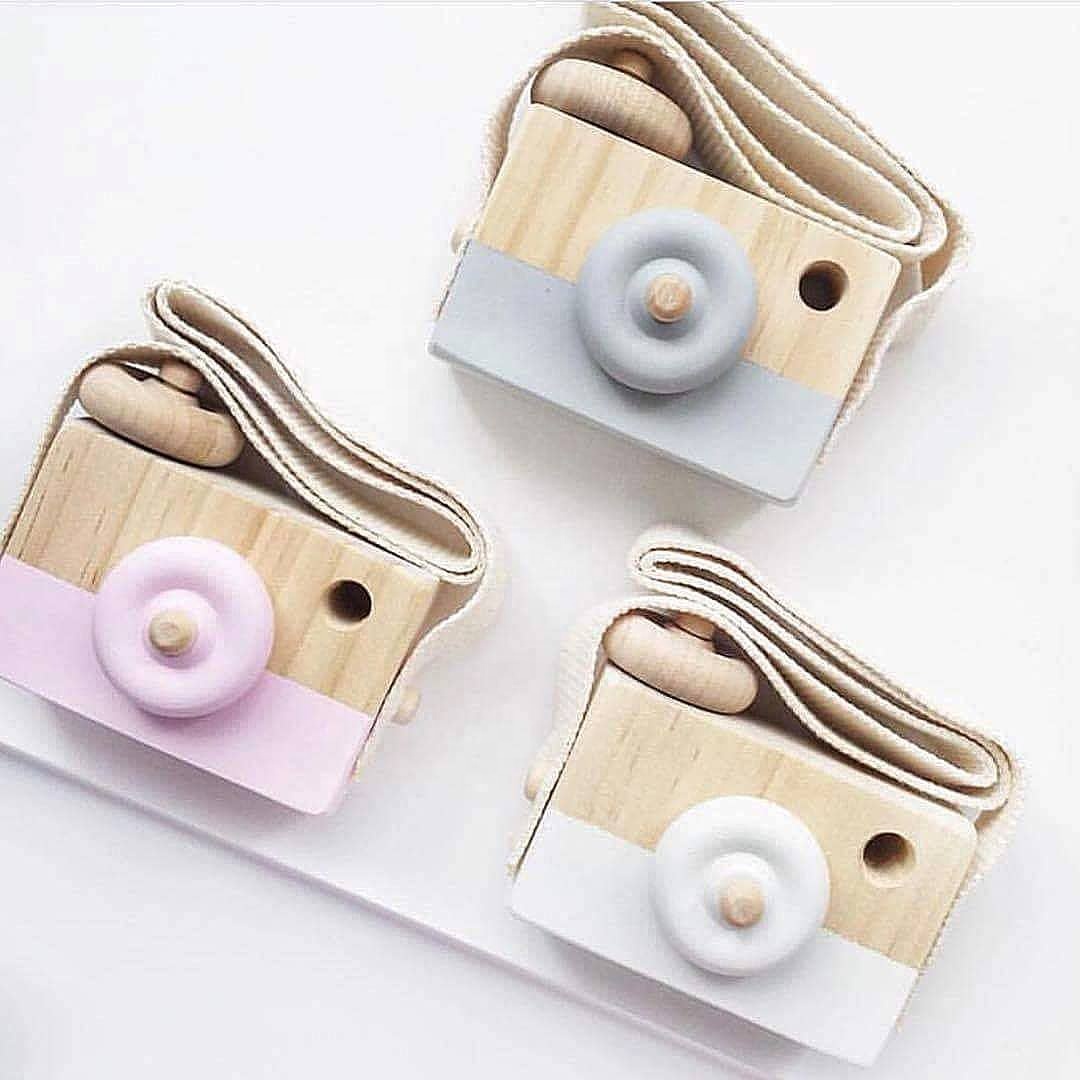 Деревянные детские игрушки, модная подвеска для камеры, игрушки Монтессори для детей, деревянные подарки «сделай сам», подарок для кормления, Детский конструктор