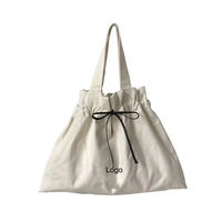 Commande minimale élevée en grande quantité Sac écologique réutilisable avec logo personnalisé Sac à provisions Sac à main en toile et coton