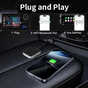 Adaptador Inalámbrico 2 en 1 TY-C15 para <span class=keywords><strong>Carplay</strong></span> y Android Auto, Plug&Play, Mini Caja Universal con IA, Dongle USB, Convertidor con Conexión Wifi para iPhone - Product Image 3