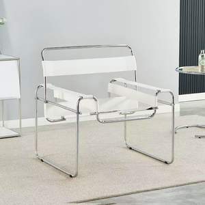 เก้าอี้ดีไซน์ลายเซ็น พร้อมสายหนังวีแกนเนื้อเรียบและแข็งแรง - Product Image 5