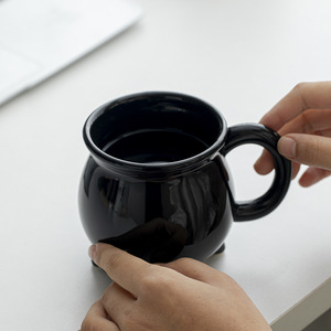 <span class=keywords><strong>Taza</strong></span> de Café de Bruja de Halloween, <span class=keywords><strong>Taza</strong></span> de Cerámica de Tres Patas, Linda <span class=keywords><strong>Taza</strong></span> de <span class=keywords><strong>Caldero</strong></span> Negra, Regalo Creativo - Product Image 4