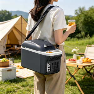 Evercool 16L DC 12V, nevera portátil para coche, mini nevera rentable para viajes familiares, Bebidas frías y calientes, modo de calefacción disponible - Product Image 4