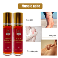 Huile de massage relaxante musculaire aux herbes asiatiques pour usage externe, apaise les muscles raides, soulage les douleurs, nourrit la peau, ingrédients végétaux 2