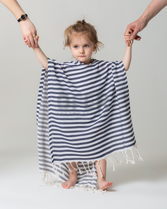 <b>Hooded</b> Pestemal Turkish <b>Towel</b> Beach Pool Poncho <b>for</b> All Sizes Cotton Castle Green Surfer <b>Towel</b> Changing Clothes <b>for</b> <b>Adult</b> Kids - Product Image 4