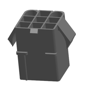 ขั้วต่อแบบตัวผู้/ตัวเมีย ระยะห่าง 6.2 มม. รุ่น <span class=keywords><strong>HXH</strong></span> HX62001/HX62002 ขั้วต่อสายเคเบิล 176 - Product Image 4