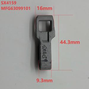 Crochet de porte de machine à laver SX4159 MFG63099101 44,3 mm x 16 mm x 9,3 mm en acier, pièce durable - Product Image 1