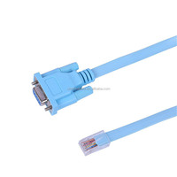 Cable Adaptador de Red Ethernet a RS232, Conector RJ45 a DB9, 8p8c, Serial, Macho a Hembra, 2026