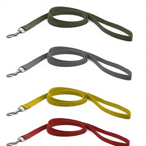 새로운 친환경 강아지 목줄 체인, 수축식이 아닌 나일론 단색 심플 소형 및 중형 반려동물 도매 - Product Image 3