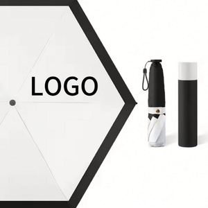 OEM New Design Pocket Promotional Capsule Parasol Portable UV Small Foldable Mini 5 Folding Custom Logo <b>Umbrella</b> - Product Image 1