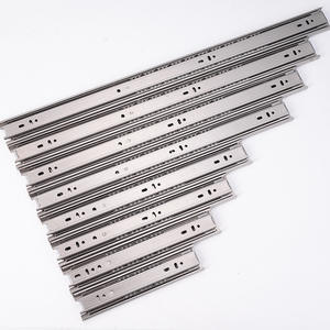 金属製レール引出しスライドモダンチャンネル調整可能ソフトクロージングアンダーマウント - Product Image 2