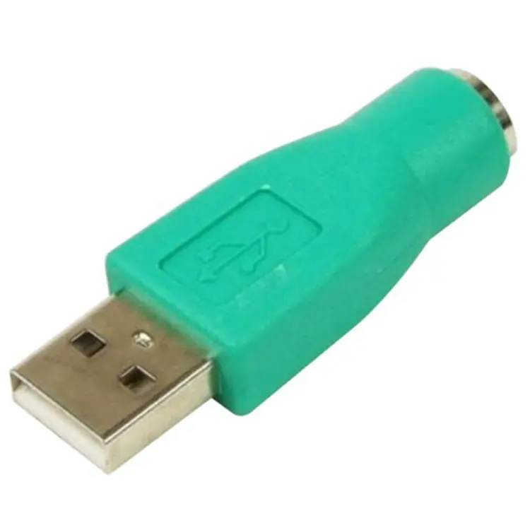 Convertidor PS2 USB macho a USB hembra adaptador de conector para ratón teclado del ordenador portátil PC