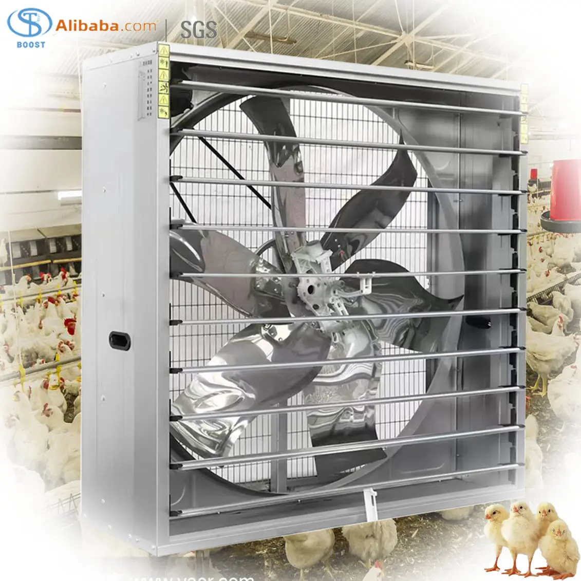 大壁採掘養鶏場換気排気ファン温室冷却システムファン産業用換気排気ファンCE付き