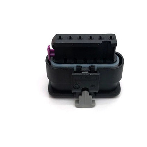 Conector de sensor impermeable de 6 posiciones con conector FEP para coches Opel y Mercedes Benz, plástico negro IP20 - Product Image 4