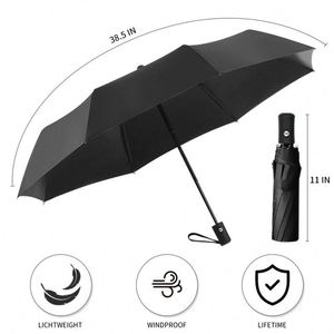 Limited - Time Offer Modern Luxury Customized Umbrella Classic <b>Folding</b> Umbrella with Logo Printing - Product Image 3