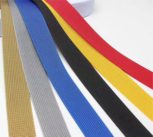 Nastro in Poliestere 100% con Stampa Animalier, Cinghia Colorata in Tela Stile Spina di Pesce, Tessile Sostenibile per Uso Domestico e Calzature <span class=keywords><strong>Bolat</strong></span> - Product Image 1