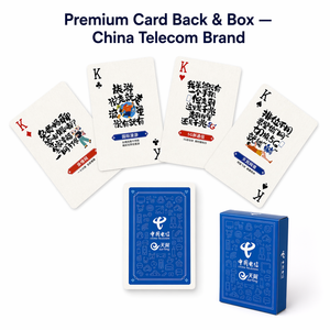 Carte da Gioco Personalizzate OEM - Giochi di Carte Aziendali Personalizzati All'Ingrosso, Completamente Personalizzabili, Ecologici, Durevoli, con Angoli Arrotondati - Product Image 5