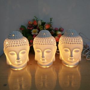 Offre Spéciale créatif En Céramique Bougie Chauffe-Huile En Céramique <span class=keywords><strong>Photophore</strong></span> <span class=keywords><strong>Bouddha</strong></span> Bougie Brûleur - Product Image 1